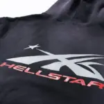 Black Hellstar Airbrushed Skull Hoodie