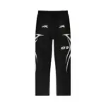 Black Hellstar Sports Jet Sweatpants