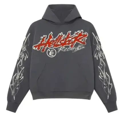 Grey Hellstar Records World Tour Hoodie