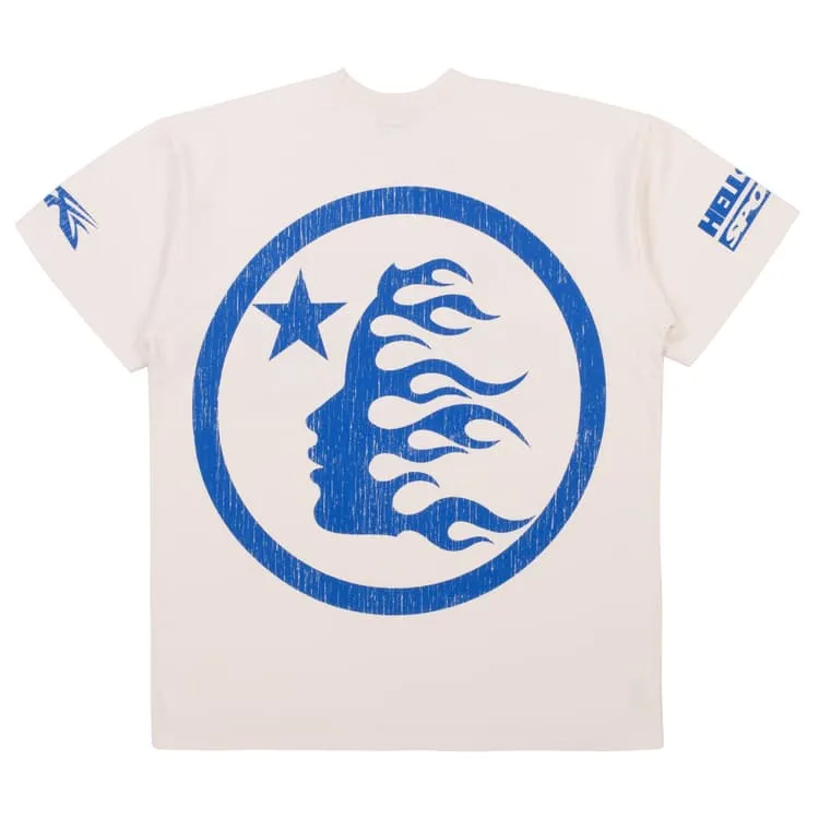 Hellstar Beat Us! Tee Vintage White