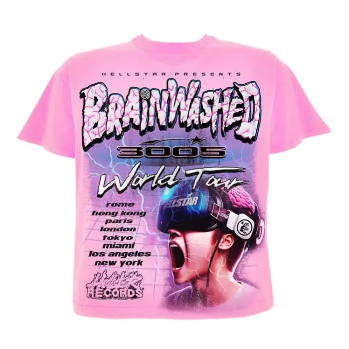 Hellstar Brainwashed World Tour T-Shirt