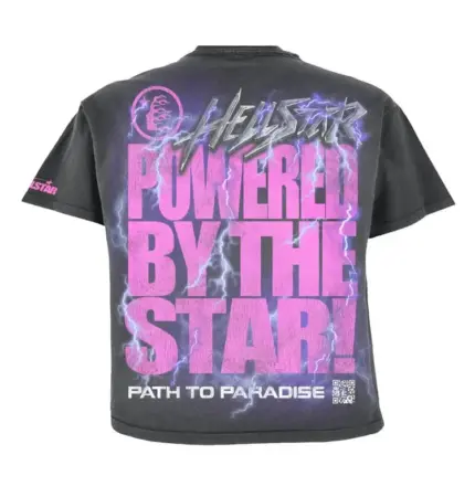 Hellstar Football Powered By The Star Black Tee