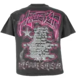 Hellstar Future Pink Goggles Black Washed Tee