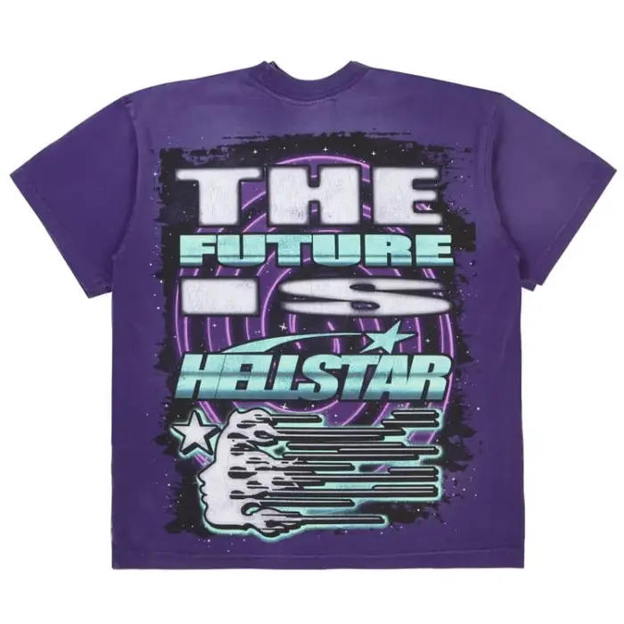 Hellstar Goggles Tee Purple