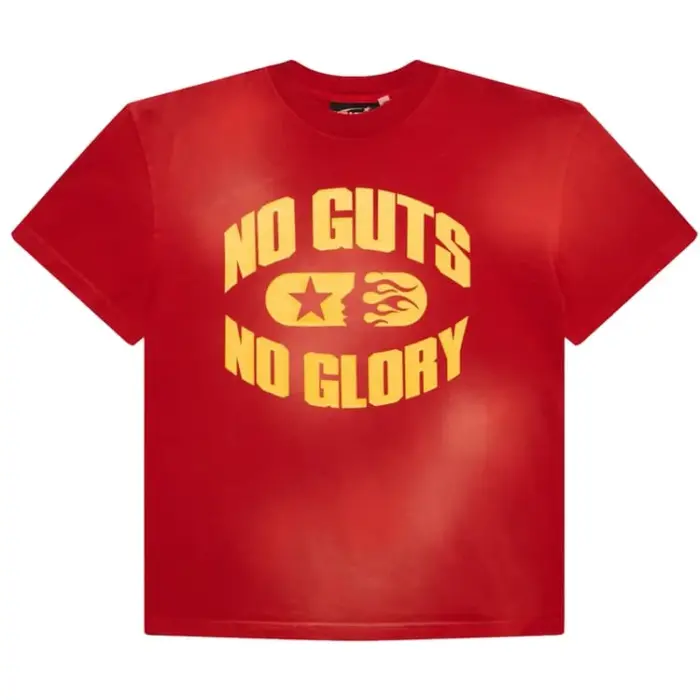 Hellstar No Guts No Glory T-Shirt Red