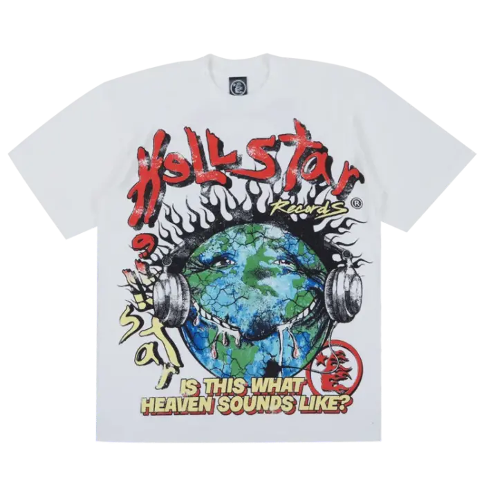 Hellstar Records Heaven On Earth T-Shirt White