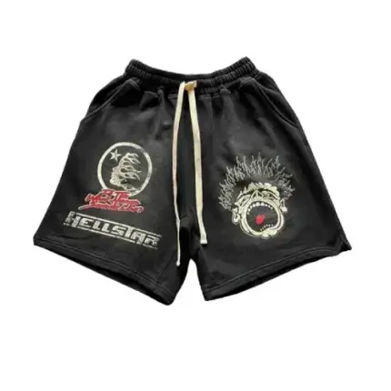 Hellstar Records Shorts Black