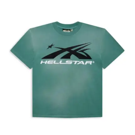 Hellstar Sports Logo T-Shirt Green