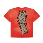 Hellstar Sports Red Crack Print T-Shirt