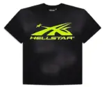 Hellstar Studios Classic T-Shirt Black Aqua