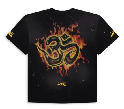 Hellstar Studios Inner Peace Fire T-Shirt Black