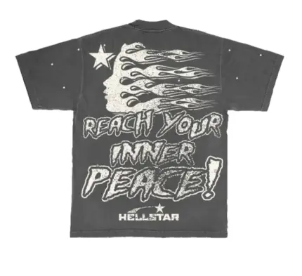 Hellstar Studios Inner Peace T-Shirt Black