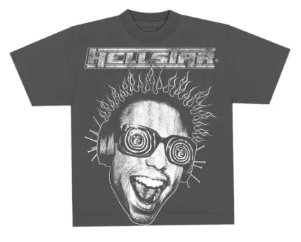 Hellstar Studios Rage Short Sleeve Tee Shirt Black