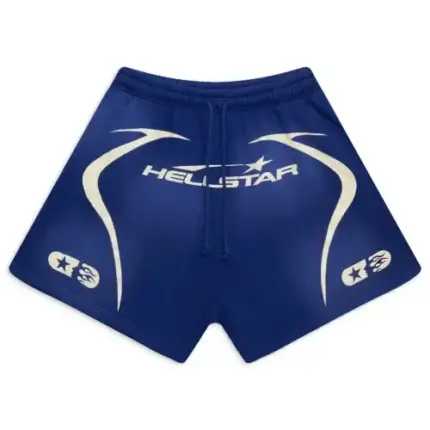 Hellstar Warm-Up Shorts Blue