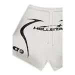 Hellstar Warm-Up Shorts White