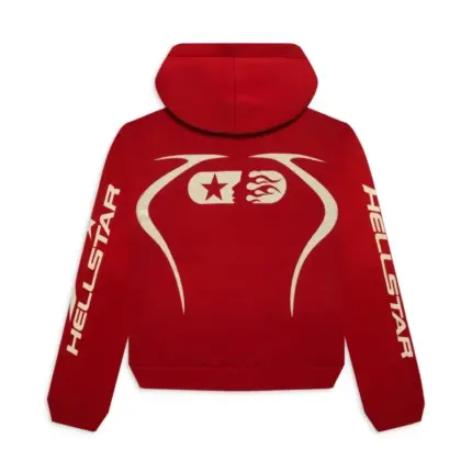 Red Hellstar Sport Hoodie