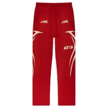 Red Hellstar Sports Sweatpants