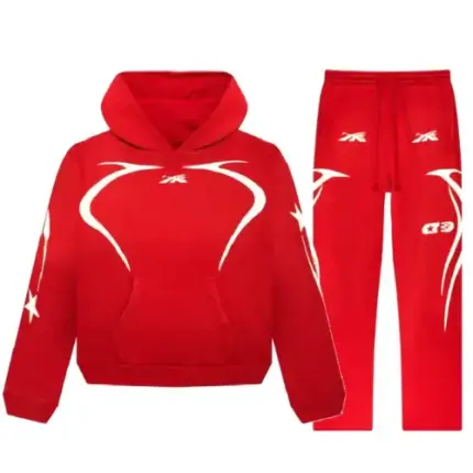 Red Hellstar Sports Tracksuit