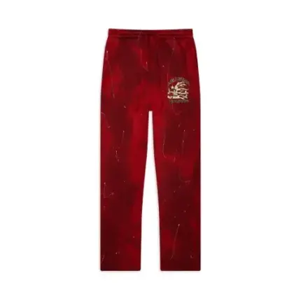 Red Hellstar Tye-Dye Sweatpants