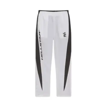 Unisex Hellstar White/Black Track Pants