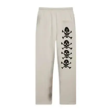 White Hellstar If You Don’t Like Us Beat Us Sweatpants