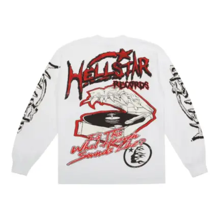 White Hellstar Studios Records Long Sleeve