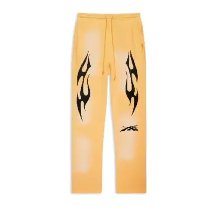 Yellow Hellstar Sports Sweatpants