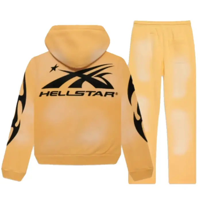 Yellow Hellstar Sports Tracksuit