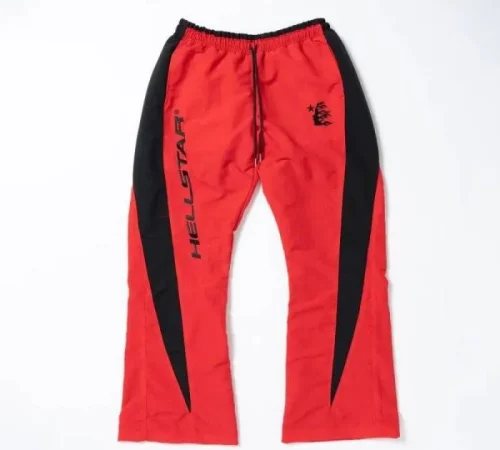 Hellstar Thriller Red Tracksuit Pants